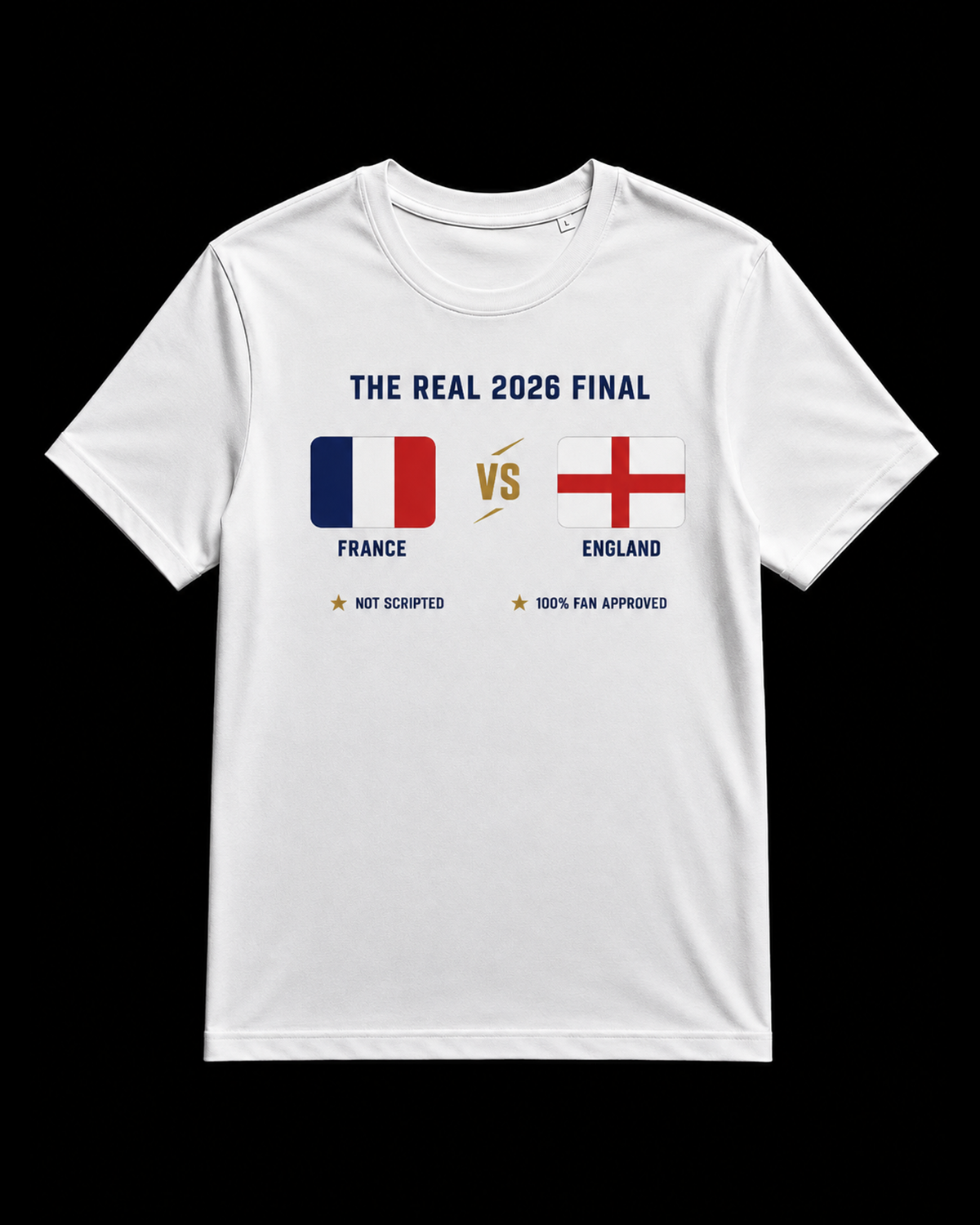 The real 2026 final — flat tee