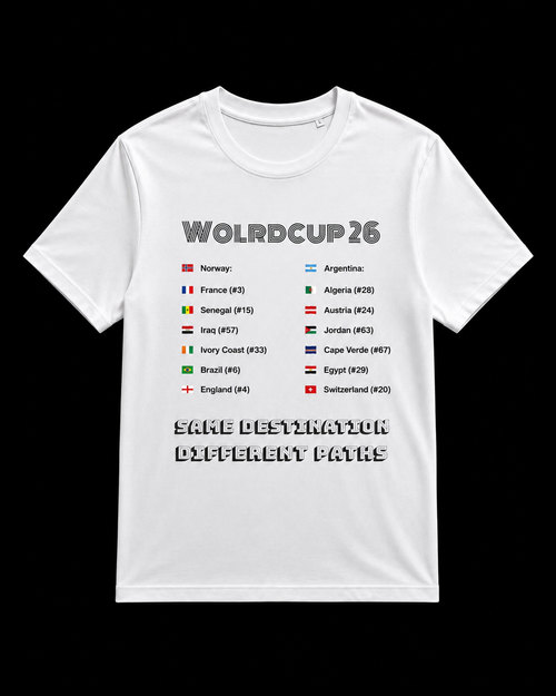 Même destination — flat tee